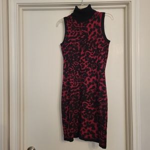 Sleeveless turtleneck Calvin Klein sweater dress. Women's size S.